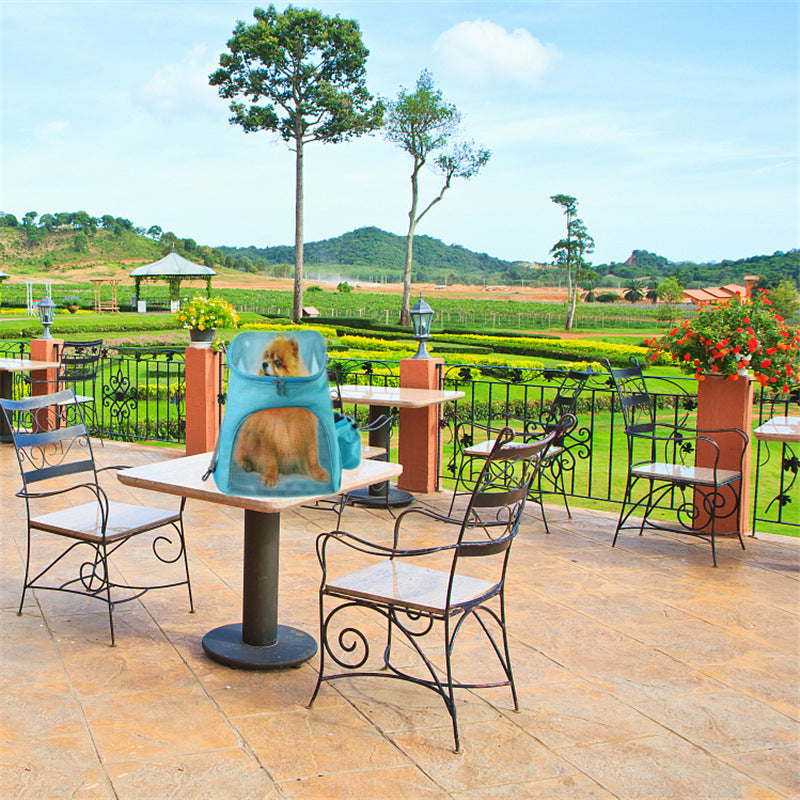 Adventure Ready Foldable Pet Backpack for Cats & Dogs