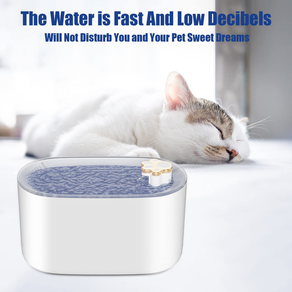 Hydrate Happy Cats with Smart Flow Water Fountain