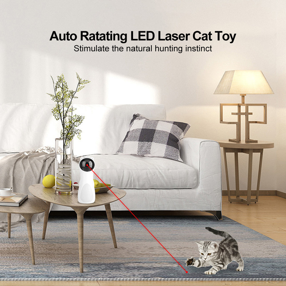 Smart Laser Cat Toy – Keeps Your Kitty Entertained