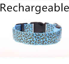 Bright Glow LED Dog Collar – Safe Night Walks