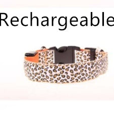 Bright Glow LED Dog Collar – Safe Night Walks