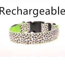 Bright Glow LED Dog Collar – Safe Night Walks