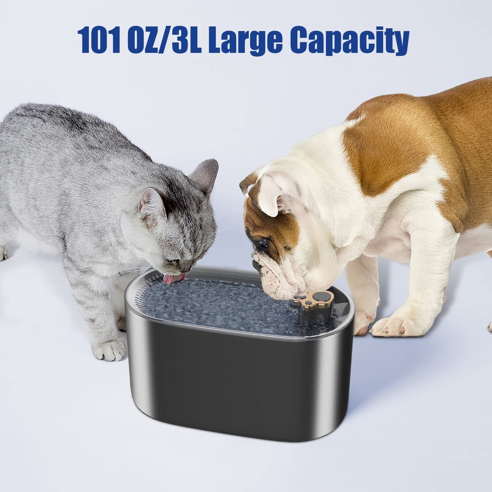 Hydrate Happy Cats with Smart Flow Water Fountain