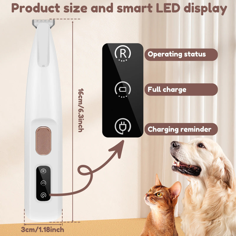 Waterproof Dog Paw Groomer – Safe, Easy, Stress-Free