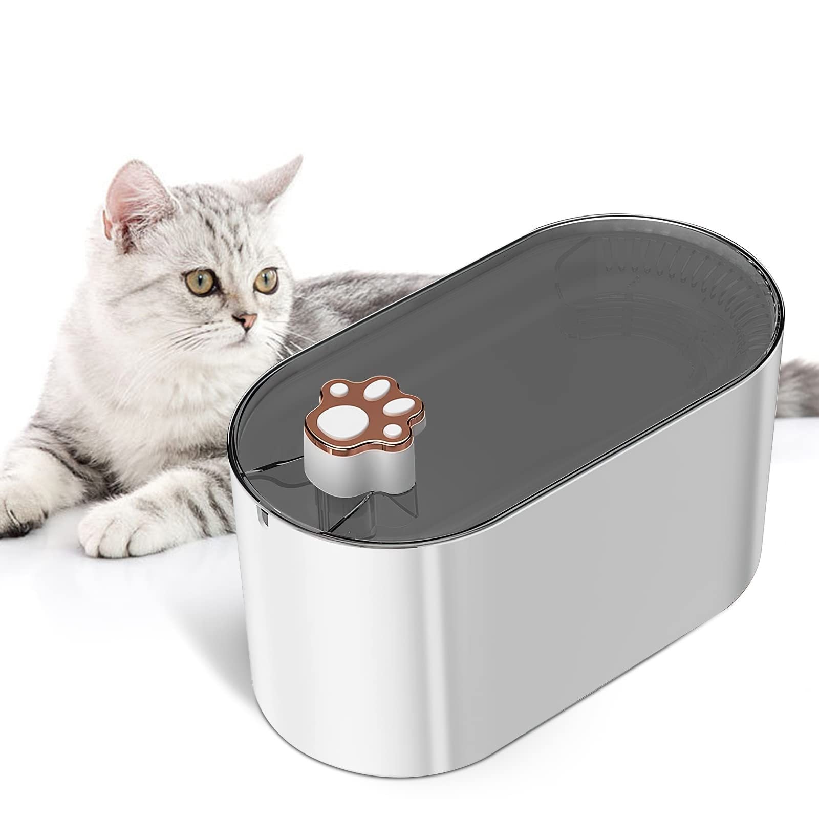 Hydrate Happy Cats with Smart Flow Water Fountain