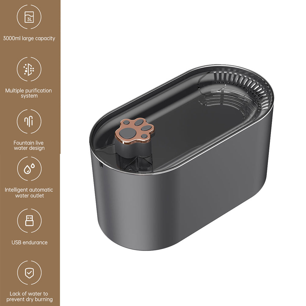 Hydrate Happy Cats with Smart Flow Water Fountain