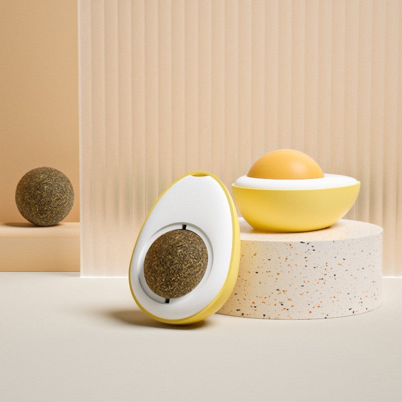 Organic Catnip Chew Ball – Fun Treat for Happy Cats